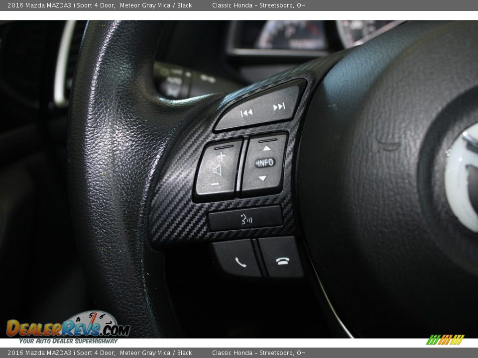 2016 Mazda MAZDA3 i Sport 4 Door Steering Wheel Photo #30