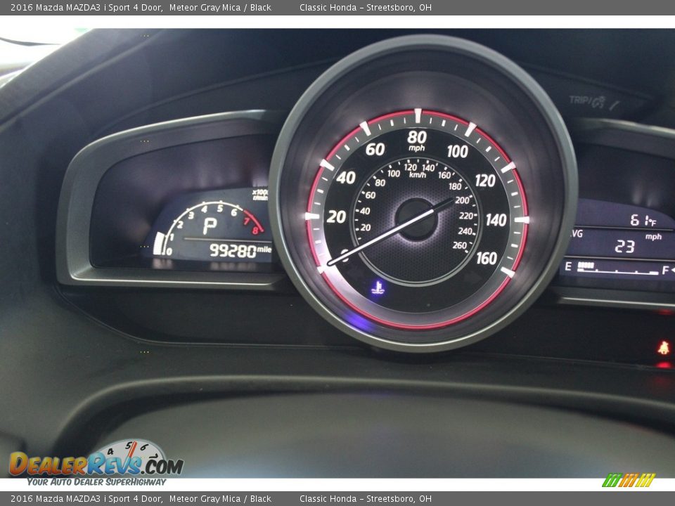 2016 Mazda MAZDA3 i Sport 4 Door Gauges Photo #31