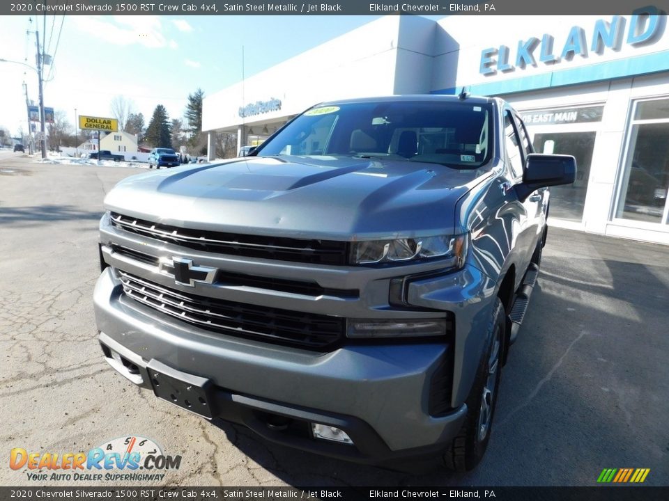 2020 Chevrolet Silverado 1500 RST Crew Cab 4x4 Satin Steel Metallic / Jet Black Photo #2