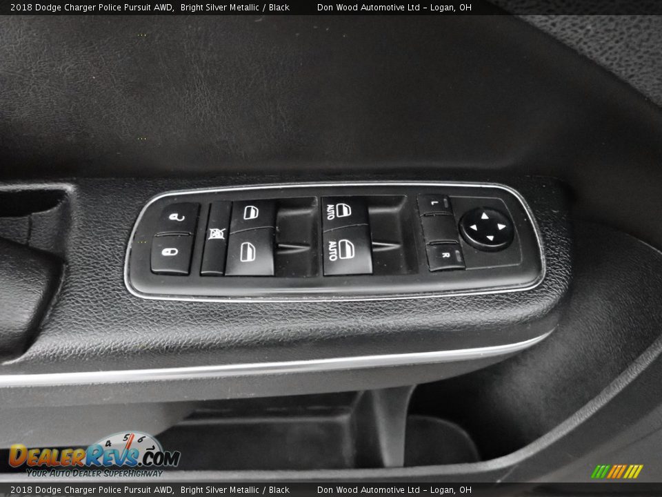 2018 Dodge Charger Police Pursuit AWD Bright Silver Metallic / Black Photo #12