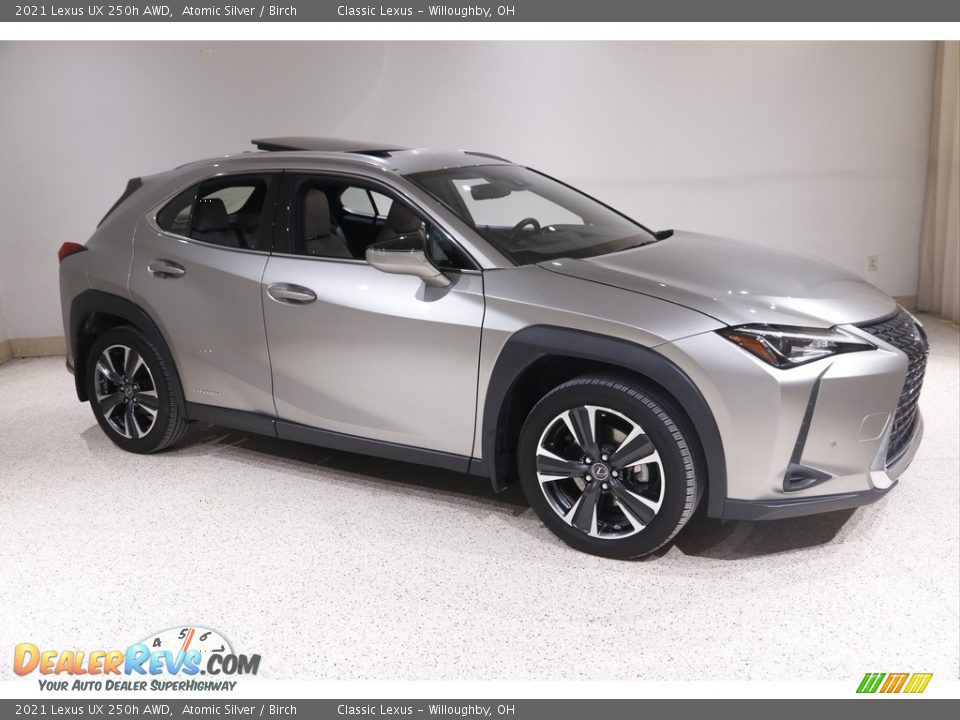 2021 Lexus UX 250h AWD Atomic Silver / Birch Photo #1