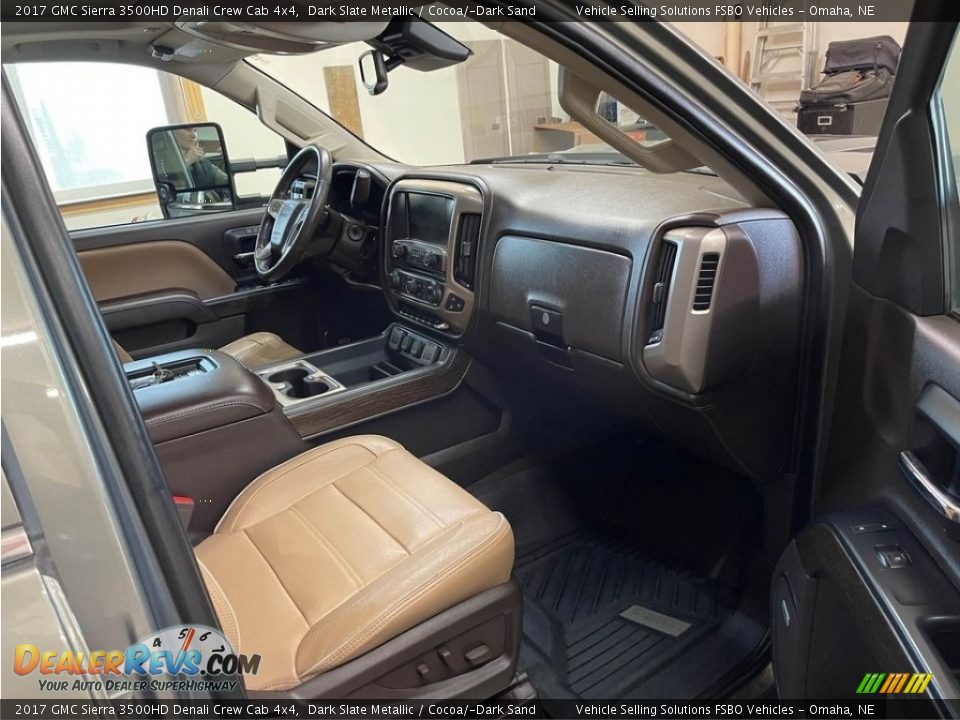 Front Seat of 2017 GMC Sierra 3500HD Denali Crew Cab 4x4 Photo #2