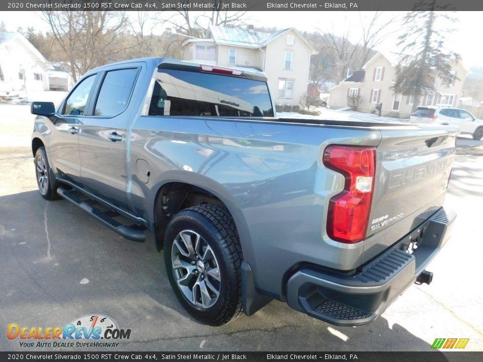 2020 Chevrolet Silverado 1500 RST Crew Cab 4x4 Satin Steel Metallic / Jet Black Photo #11