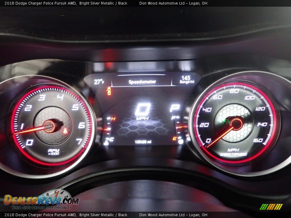 2018 Dodge Charger Police Pursuit AWD Gauges Photo #18