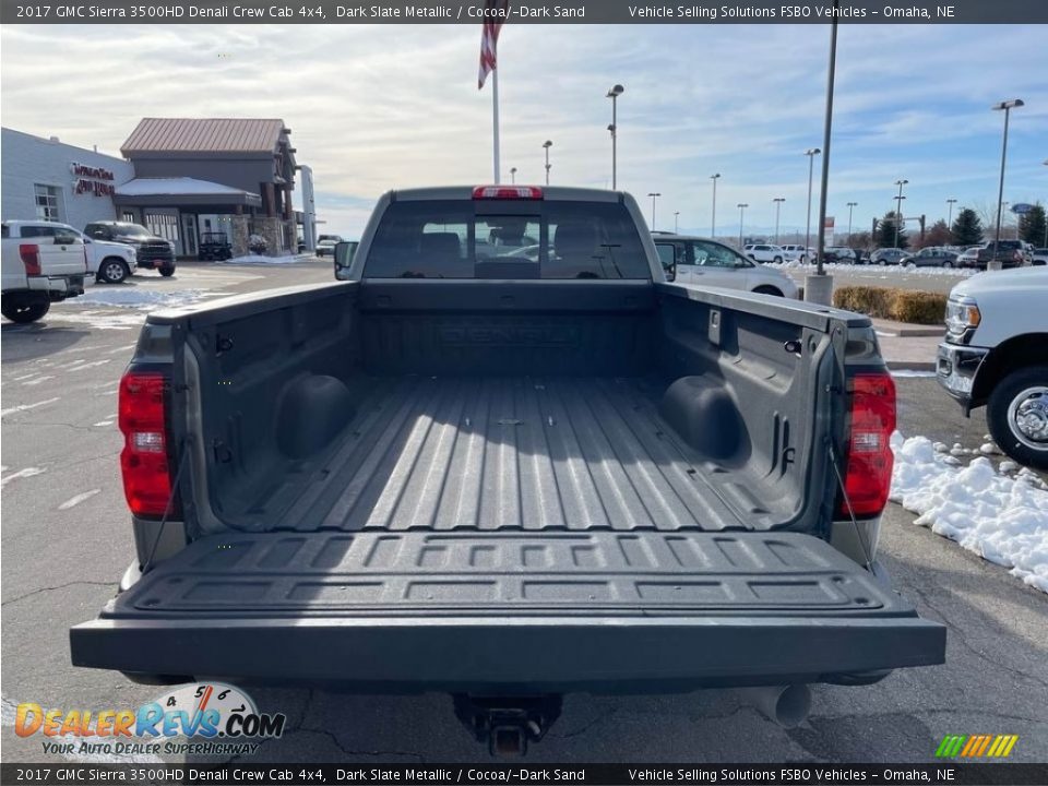 2017 GMC Sierra 3500HD Denali Crew Cab 4x4 Dark Slate Metallic / Cocoa/­Dark Sand Photo #7