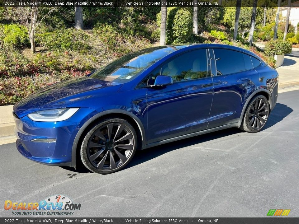 Front 3/4 View of 2022 Tesla Model X AWD Photo #1