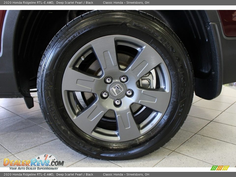 2020 Honda Ridgeline RTL-E AWD Deep Scarlet Pearl / Black Photo #11
