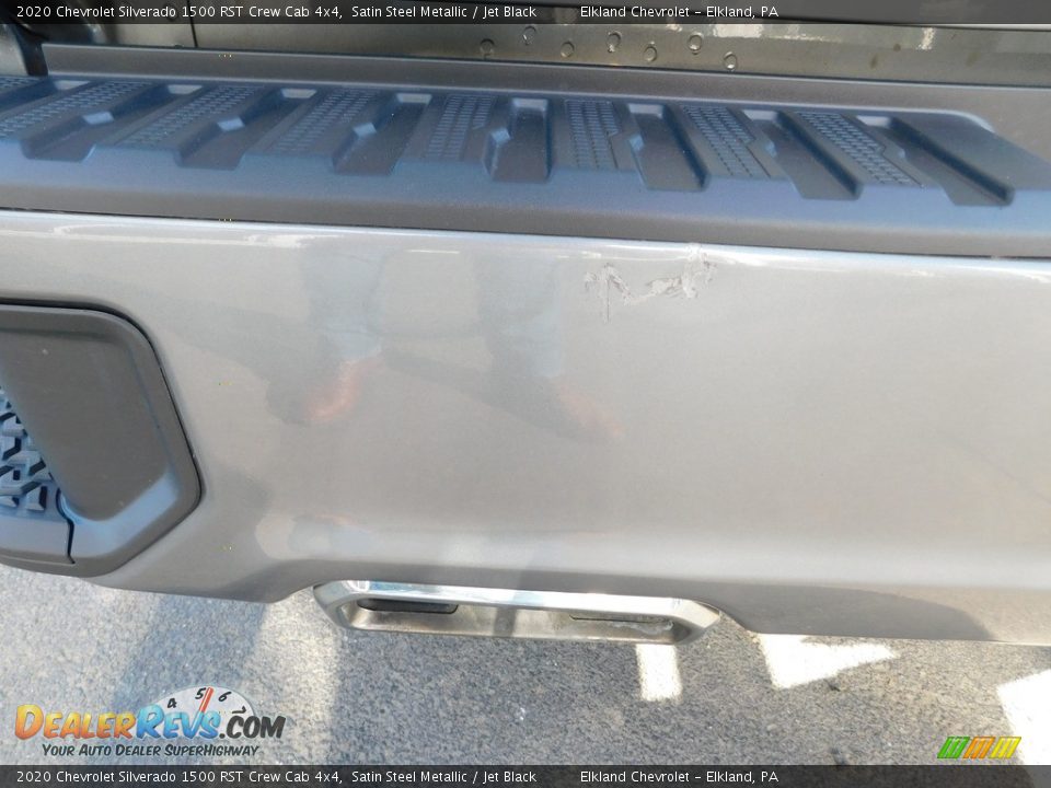 2020 Chevrolet Silverado 1500 RST Crew Cab 4x4 Satin Steel Metallic / Jet Black Photo #19