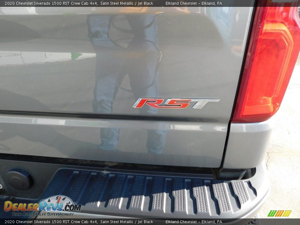 2020 Chevrolet Silverado 1500 RST Crew Cab 4x4 Satin Steel Metallic / Jet Black Photo #20