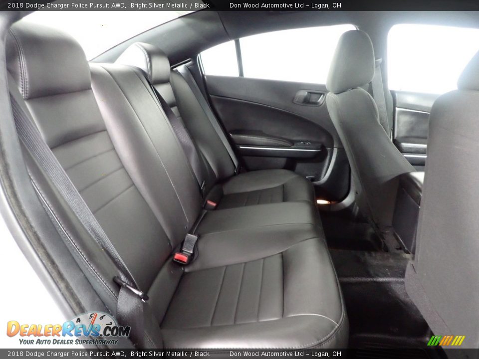 Rear Seat of 2018 Dodge Charger Police Pursuit AWD Photo #28
