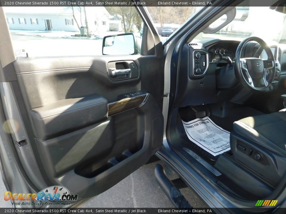 2020 Chevrolet Silverado 1500 RST Crew Cab 4x4 Satin Steel Metallic / Jet Black Photo #21