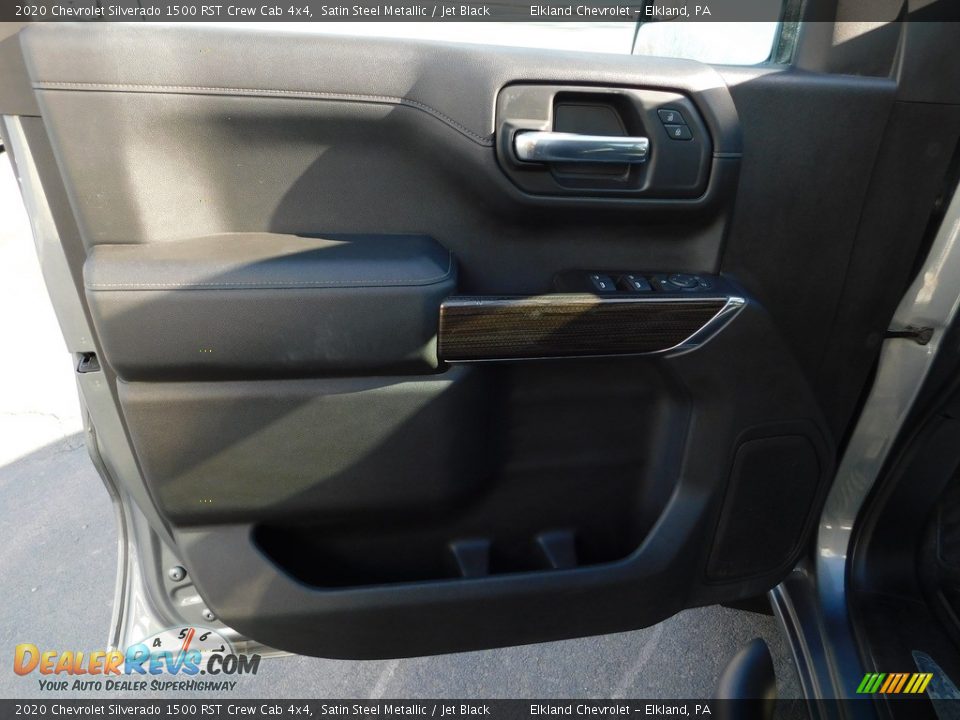 2020 Chevrolet Silverado 1500 RST Crew Cab 4x4 Satin Steel Metallic / Jet Black Photo #22