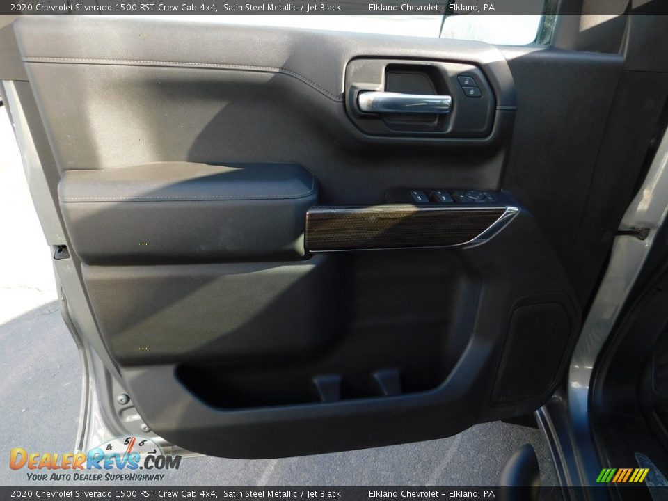 2020 Chevrolet Silverado 1500 RST Crew Cab 4x4 Satin Steel Metallic / Jet Black Photo #22