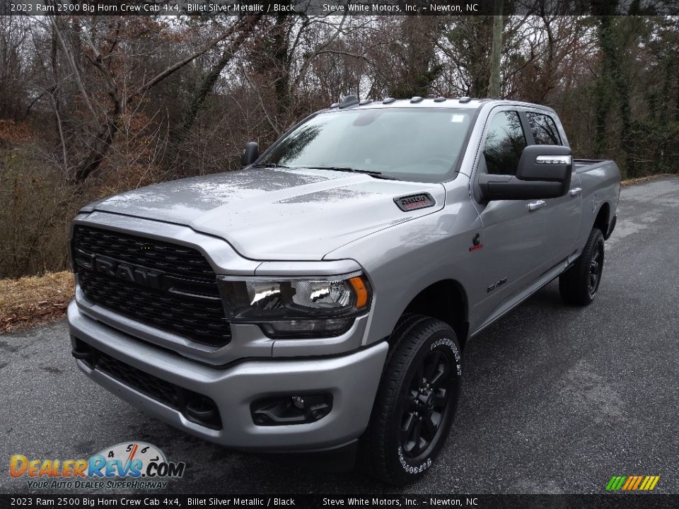 2023 Ram 2500 Big Horn Crew Cab 4x4 Billet Silver Metallic / Black Photo #2