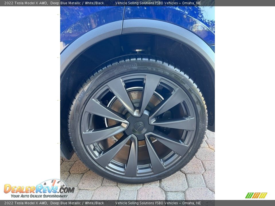 2022 Tesla Model X AWD Wheel Photo #10