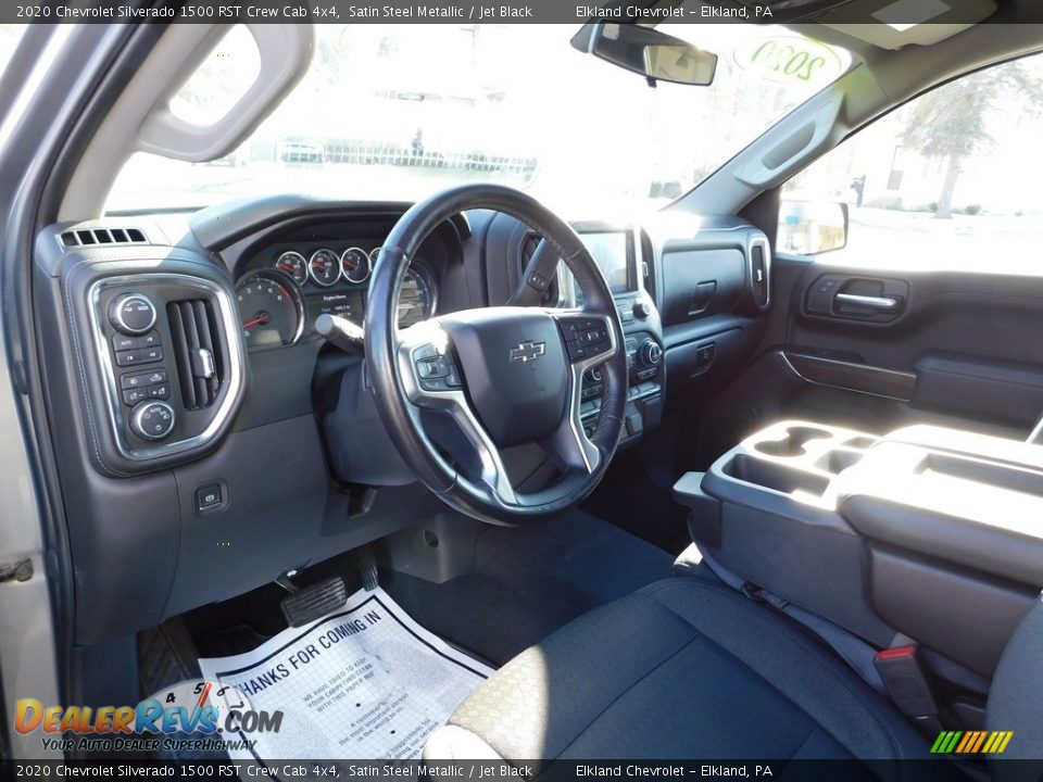 2020 Chevrolet Silverado 1500 RST Crew Cab 4x4 Satin Steel Metallic / Jet Black Photo #25