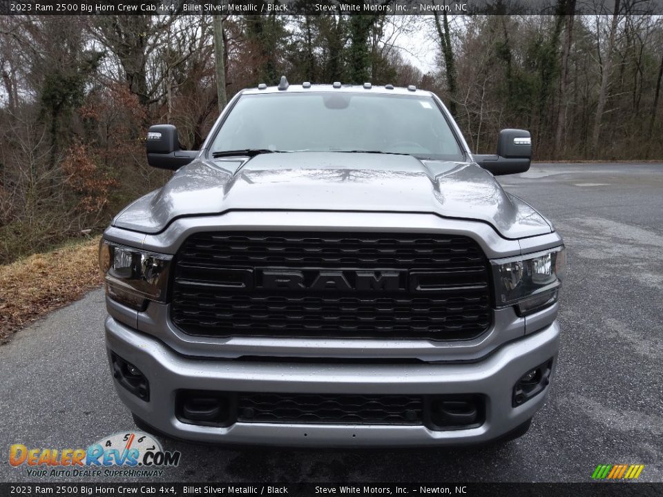 2023 Ram 2500 Big Horn Crew Cab 4x4 Billet Silver Metallic / Black Photo #4