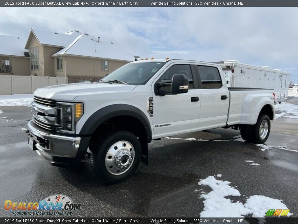 Oxford White 2019 Ford F450 Super Duty XL Crew Cab 4x4 Photo #1