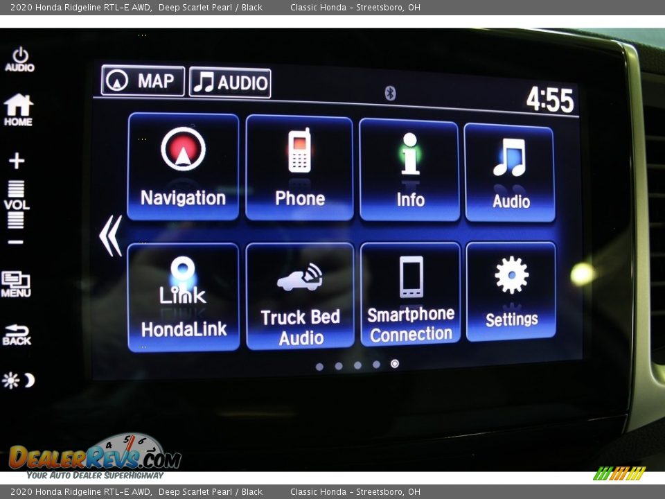 2020 Honda Ridgeline RTL-E AWD Deep Scarlet Pearl / Black Photo #24