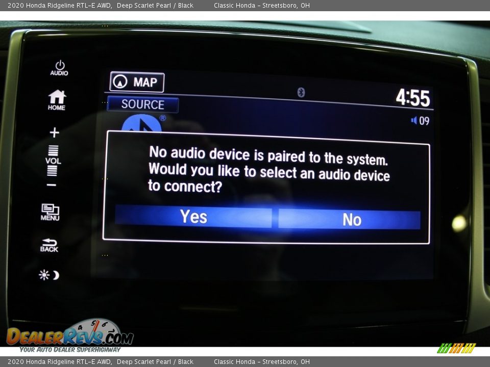 2020 Honda Ridgeline RTL-E AWD Deep Scarlet Pearl / Black Photo #26