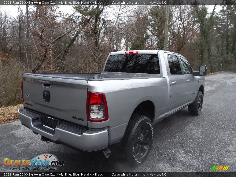 2023 Ram 2500 Big Horn Crew Cab 4x4 Billet Silver Metallic / Black Photo #7