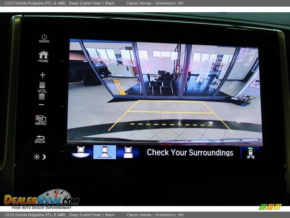 2020 Honda Ridgeline RTL-E AWD Deep Scarlet Pearl / Black Photo #27