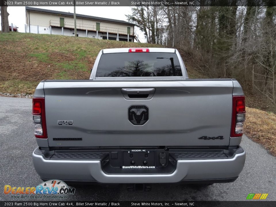 2023 Ram 2500 Big Horn Crew Cab 4x4 Billet Silver Metallic / Black Photo #8