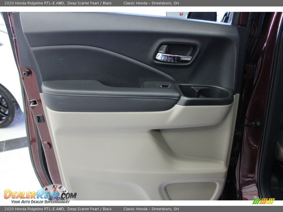 2020 Honda Ridgeline RTL-E AWD Deep Scarlet Pearl / Black Photo #31