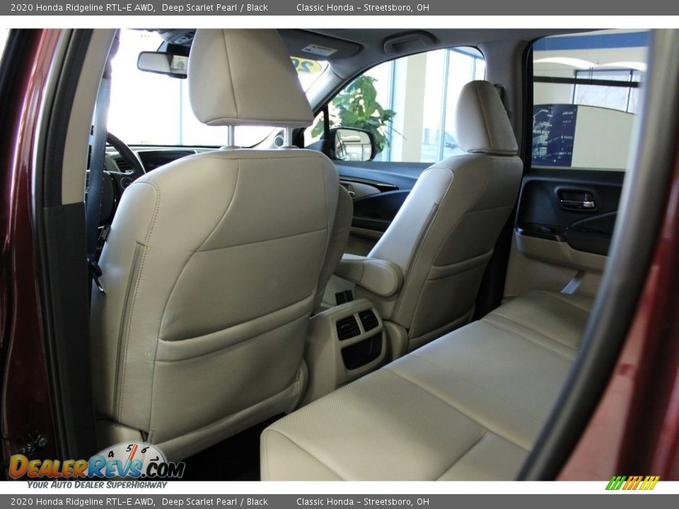 2020 Honda Ridgeline RTL-E AWD Deep Scarlet Pearl / Black Photo #32