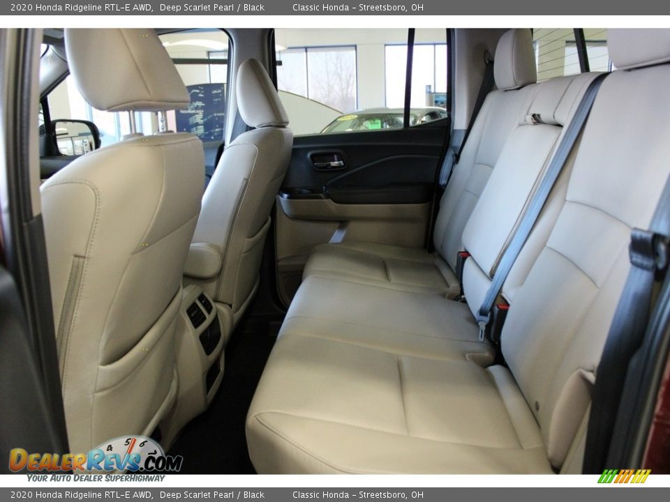 2020 Honda Ridgeline RTL-E AWD Deep Scarlet Pearl / Black Photo #33