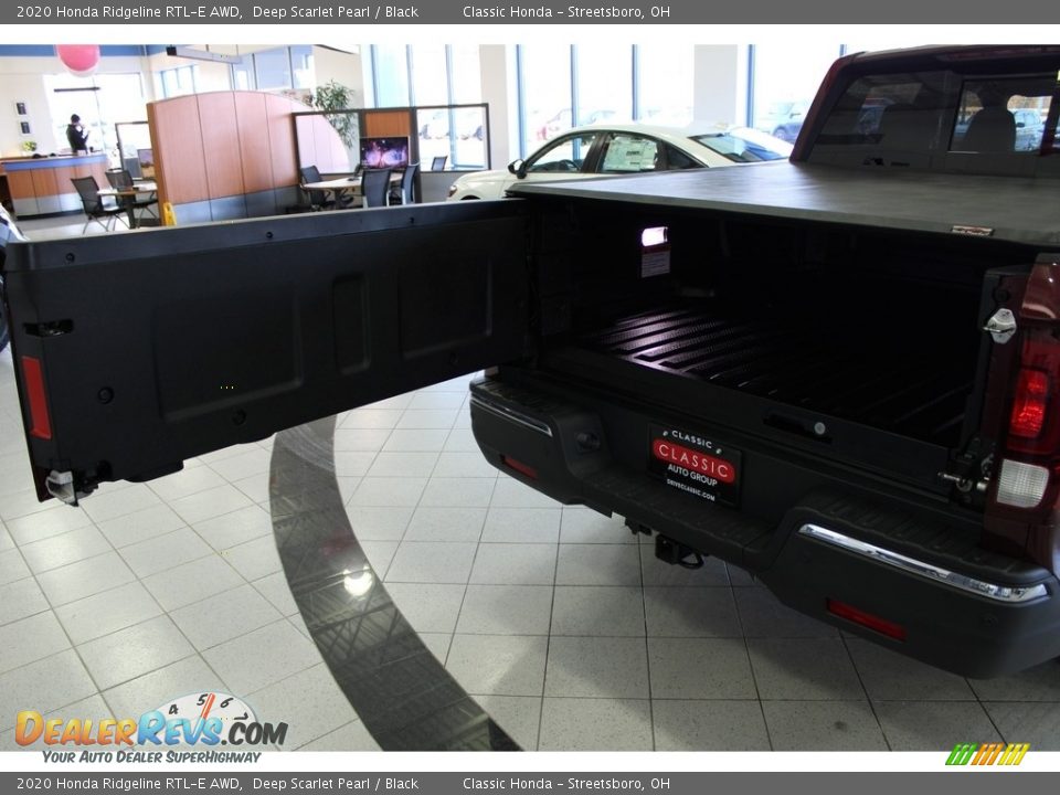 2020 Honda Ridgeline RTL-E AWD Deep Scarlet Pearl / Black Photo #35