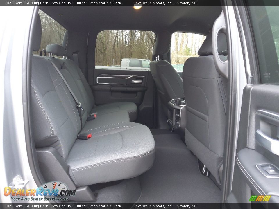 Rear Seat of 2023 Ram 2500 Big Horn Crew Cab 4x4 Photo #17