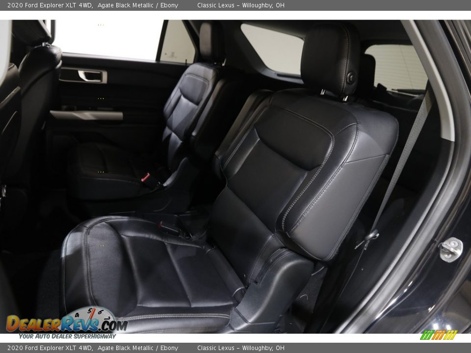 2020 Ford Explorer XLT 4WD Agate Black Metallic / Ebony Photo #20