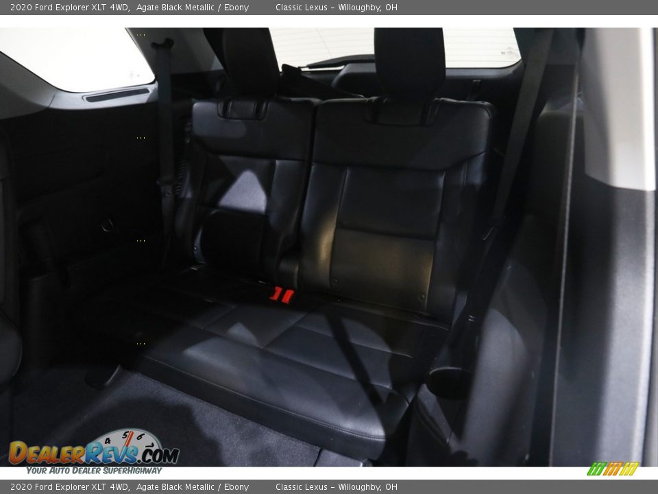 2020 Ford Explorer XLT 4WD Agate Black Metallic / Ebony Photo #21