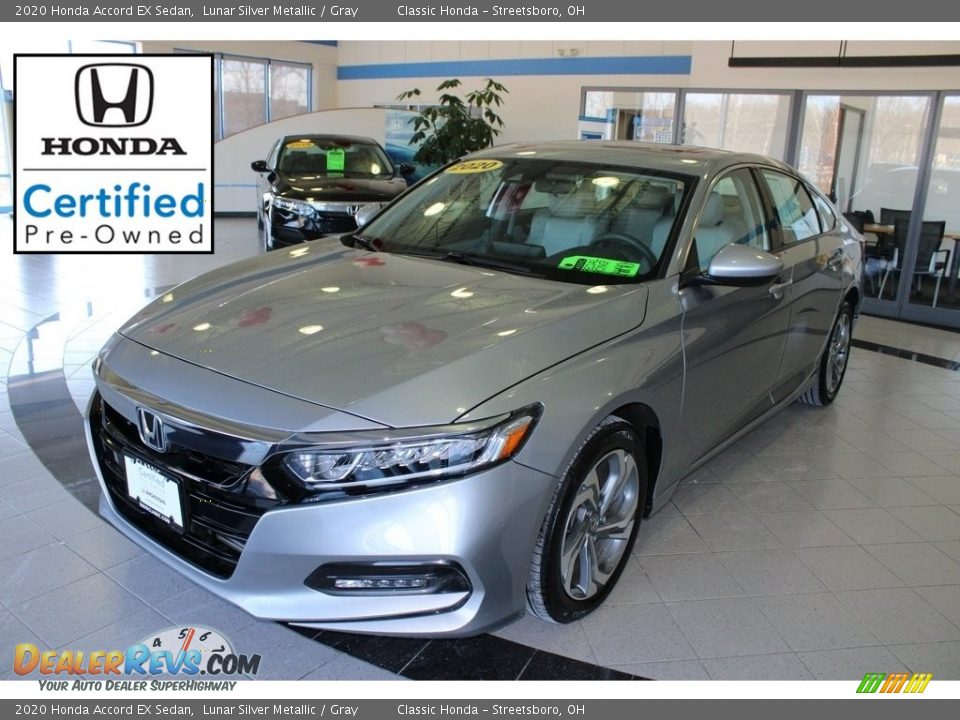 2020 Honda Accord EX Sedan Lunar Silver Metallic / Gray Photo #1
