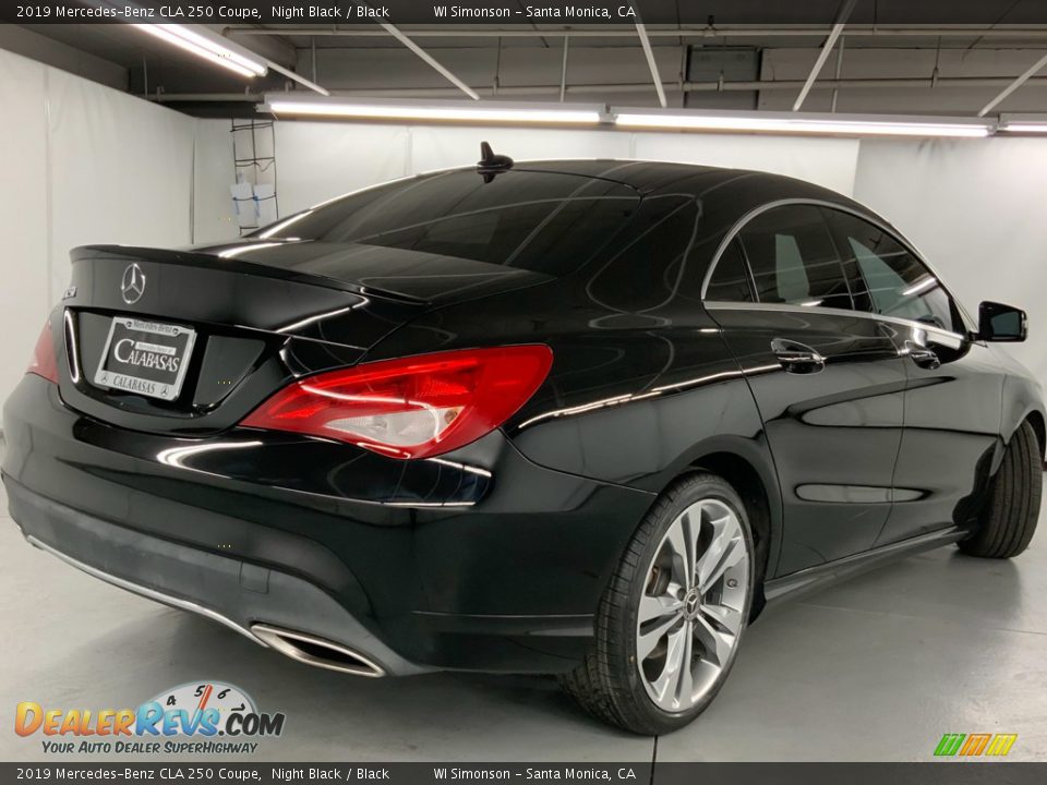 2019 Mercedes-Benz CLA 250 Coupe Night Black / Black Photo #5