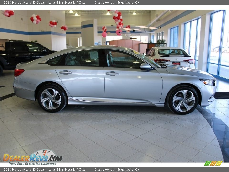 2020 Honda Accord EX Sedan Lunar Silver Metallic / Gray Photo #4