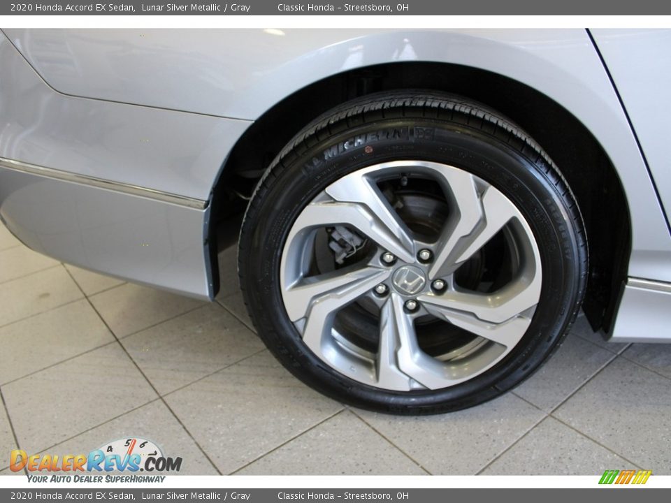 2020 Honda Accord EX Sedan Lunar Silver Metallic / Gray Photo #6