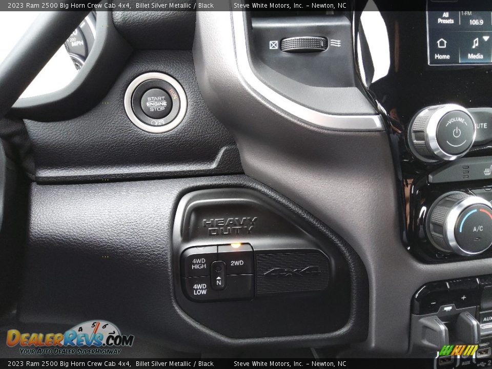 Controls of 2023 Ram 2500 Big Horn Crew Cab 4x4 Photo #24