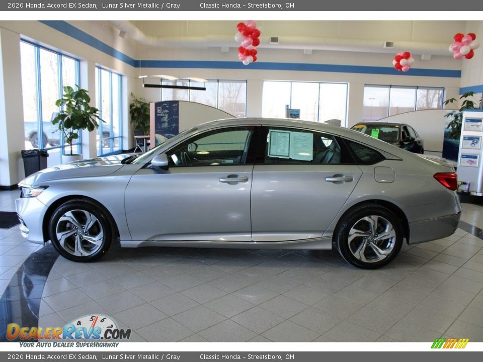 2020 Honda Accord EX Sedan Lunar Silver Metallic / Gray Photo #10