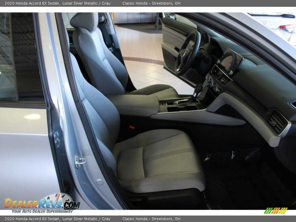 2020 Honda Accord EX Sedan Lunar Silver Metallic / Gray Photo #16