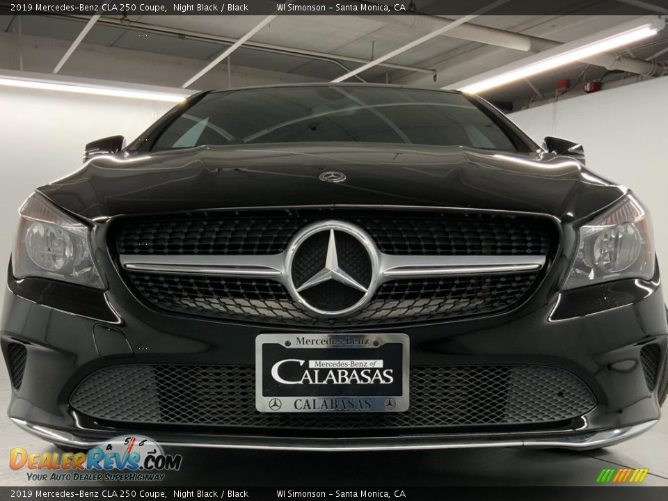 2019 Mercedes-Benz CLA 250 Coupe Night Black / Black Photo #16