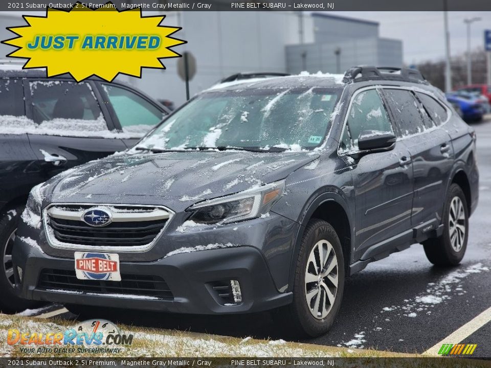 2021 Subaru Outback 2.5i Premium Magnetite Gray Metallic / Gray Photo #1
