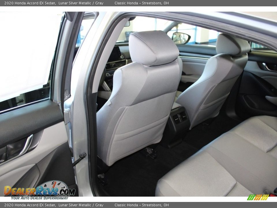 2020 Honda Accord EX Sedan Lunar Silver Metallic / Gray Photo #24