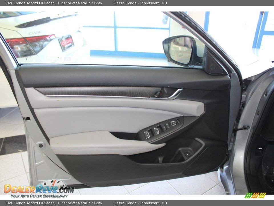 2020 Honda Accord EX Sedan Lunar Silver Metallic / Gray Photo #26