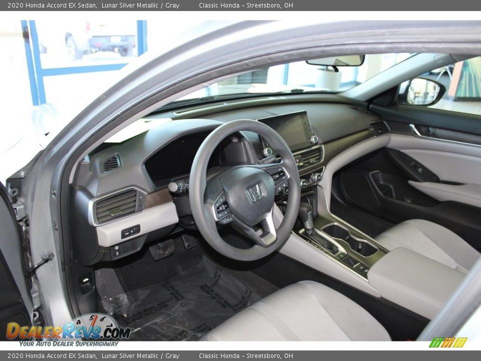 2020 Honda Accord EX Sedan Lunar Silver Metallic / Gray Photo #27