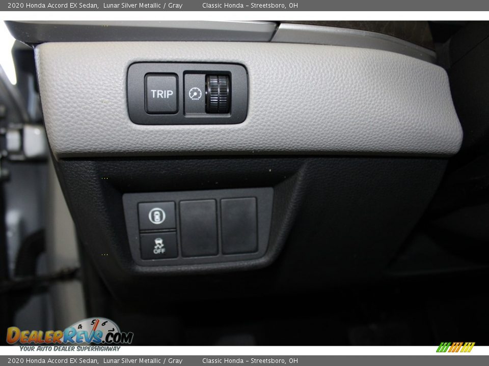 2020 Honda Accord EX Sedan Lunar Silver Metallic / Gray Photo #29
