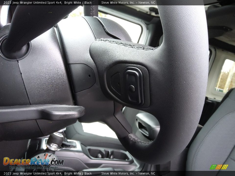 2023 Jeep Wrangler Unlimited Sport 4x4 Steering Wheel Photo #12