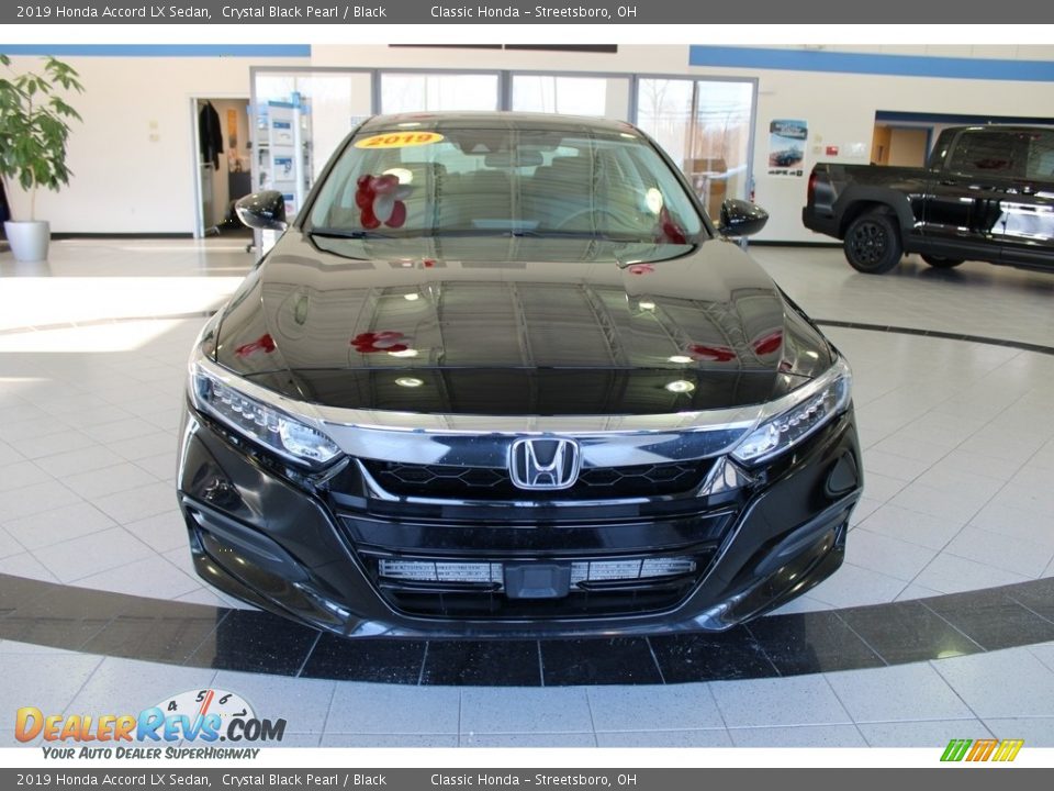 2019 Honda Accord LX Sedan Crystal Black Pearl / Black Photo #2