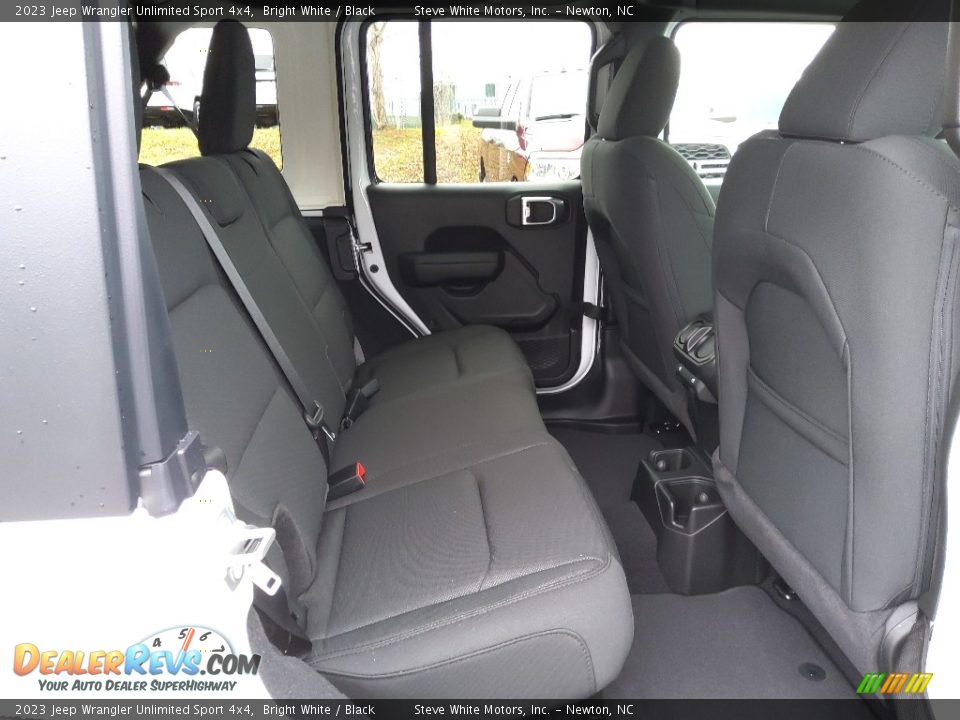 Rear Seat of 2023 Jeep Wrangler Unlimited Sport 4x4 Photo #15